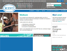 Tablet Screenshot of kint.nl